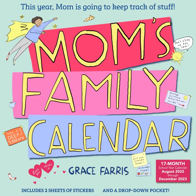 Mom’s Family Wall Calendar 2023
