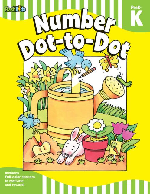 Number Dot-to-Dot: Grade Pre-K-K (Flash Skills)