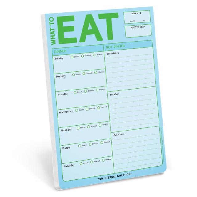What to Eat Pad (Pastel Edition)