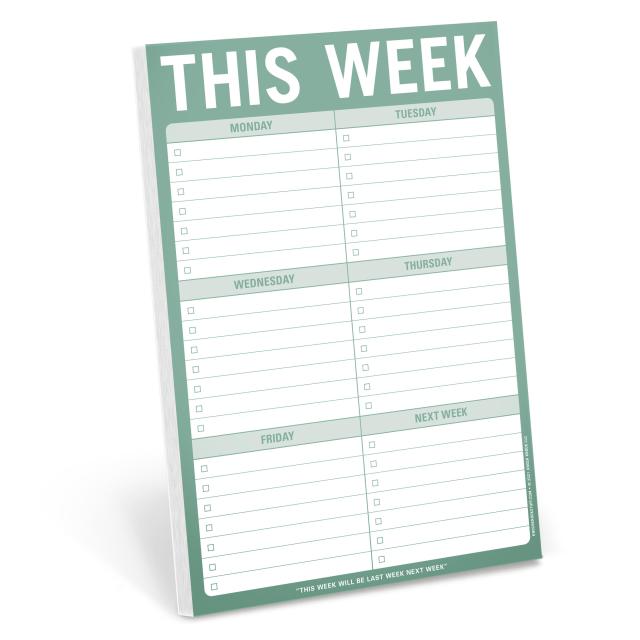This Week Pad (Sage Green)