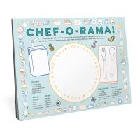 Eat Drink Color Draw! Activity Placemats