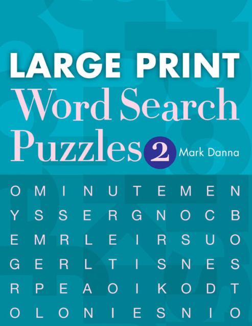 Large Print Word Search Puzzles 2